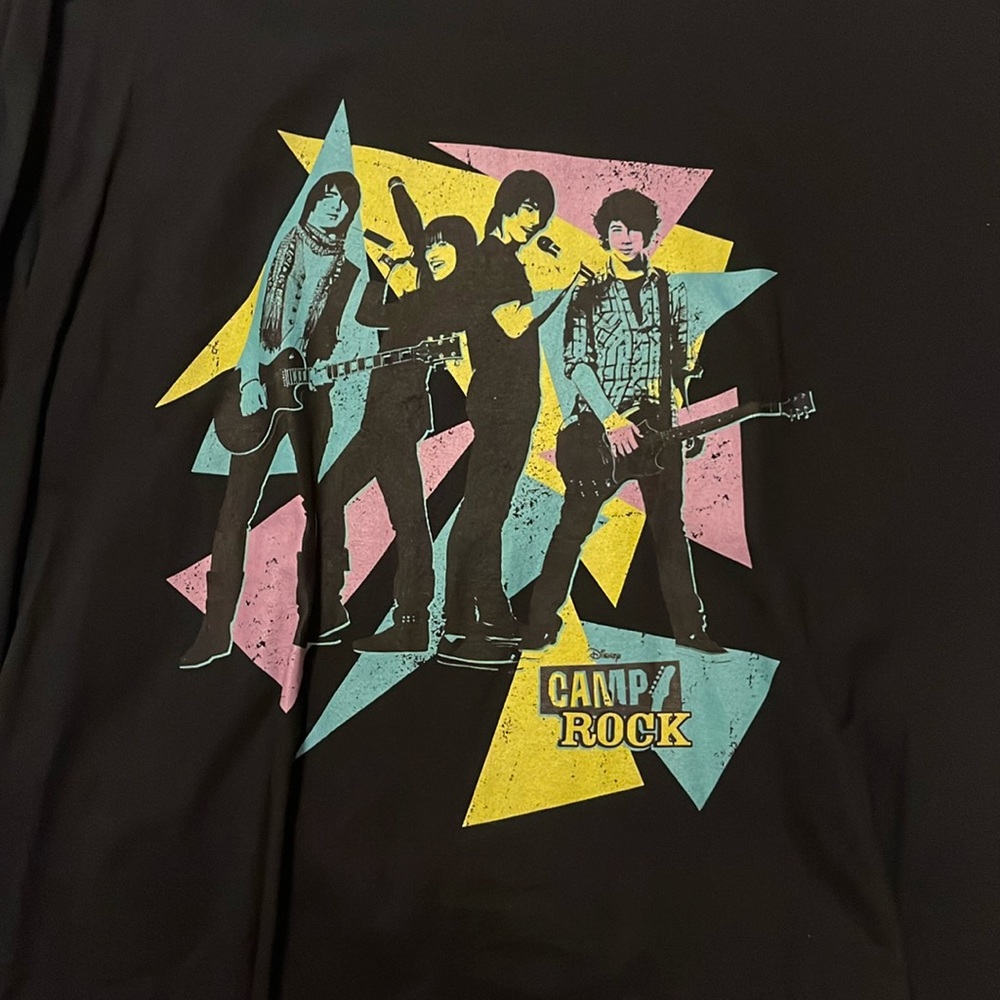 Camp rock tshirt